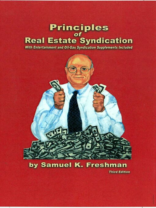 Title details for Principles of Real Estate Syndication by Samuel K. Freshman - Available